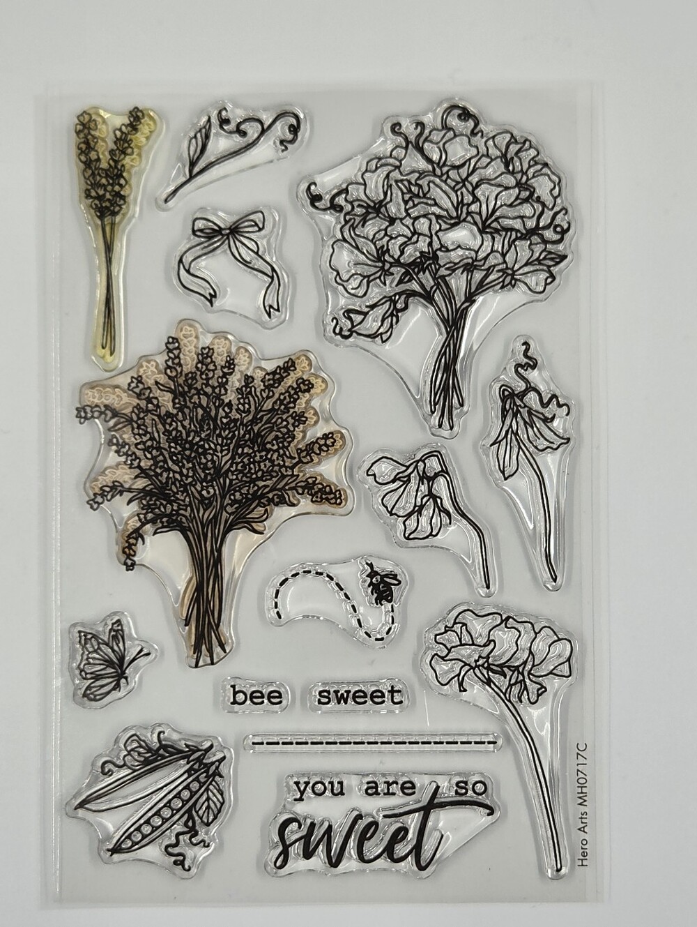 Hero Arts Sweet As Honey Stamp Set Clear Polymer MH0717C